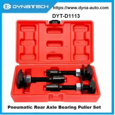 Upgrade your workshop with this Pneumatic Rear Axle Bearing Puller Set, engineered for efficient, safe, and accurate removal of rear axle bearings.