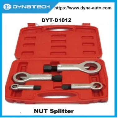 This 4-piece Nut Splitter Set is engineered for strength, precision, and durability — making stubborn nuts a thing of the past.
